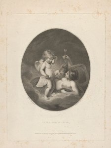 Venus Childing Cupid tekijältä Francesco Bartolozzi