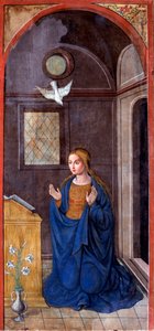 Ilmoitus: Maria (maalaus, noin 1549) tekijältä Francesco Brea