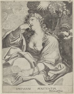 Maria Magdalena tekijältä Francesco Brizio (attributed to)