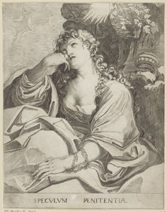Maria Magdalena tekijältä Francesco Brizio (attributed to)