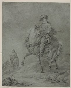 Ratsumiehet maisemassa tekijältä Francesco Casanova