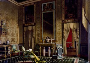 Empire-tyylinen huone, maalaus Francesco Didioni (1839-1895), öljy kankaalle, 62x88 cm tekijältä Francesco Didioni