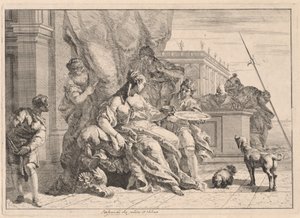 Sofonisba (tai Artemisia) tekijältä Francesco Fontebasso