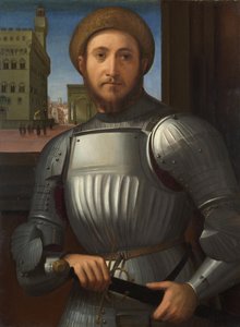 Panssaripukuisen miehen muotokuva, n. 1510