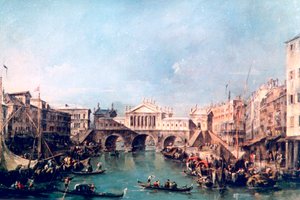 Venetsia, 1775 tekijältä Francesco Guardi