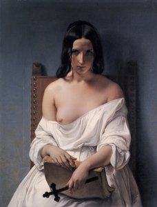 Italialainen:  La Meditazione Italian historian pohdiskelu tekijältä Francesco Hayez