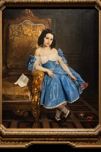 Kreivitär Luigia Negroni Prati Morosinin muotokuva tekijältä Francesco Hayez