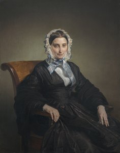Muotokuva Teresa Manzoni Borri Print tekijältä Francesco Hayez