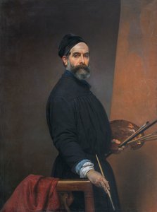 Omakuva 57-vuotiaana tekijältä Francesco Hayez