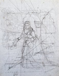 Tutkimus salaisia syytöksiä varten tekijältä Francesco Hayez