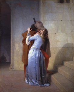 Suudelma tekijältä Francesco Hayez