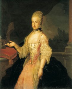 Itävallan Marie Carolinen muotokuva