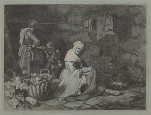 Talon sisustus, 1763. tekijältä Francesco Londonio