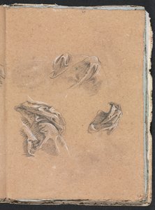 Verona Sketchbook: Drapery studies sivu 69, 1760.