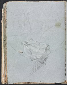 Verona Sketchbook: Drapery study (sivu 84) tekijältä Francesco Lorenzi