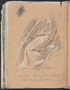 Verona Sketchbook: Verhotyö, jossa jalka ja kirjoitus (sivu 88) tekijältä Francesco Lorenzi
