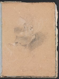 Verona Sketchbook: Naisprofiilisivu 65, 1760.