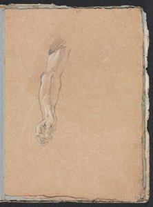 Verona Sketchbook: Oikea käsi ja käsi sivu 49, 1760. tekijältä Francesco Lorenzi