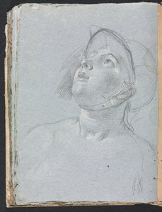 Verona Sketchbook: Soldier sivu 96, 1760. tekijältä Francesco Lorenzi