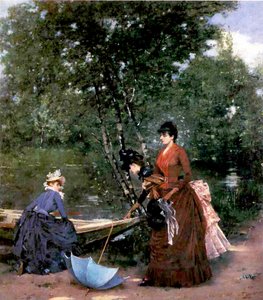 Naiset Bois de Boulognessa, Pariisissa