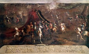 Candian sota (Kreeta): "" taistelu Francesco Morosinin (1619-1694) venetsialaisen laivaston ja vuonna 1650 pakenevan Turkin laivaston välillä" (Kreetan sota (1645-69): taistelu venetsialaisen ja turkkilaisen laivaston välillä vuonna 1650) Francesco Monti d