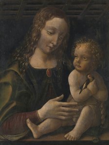 Neitsyt ja lapsi tekijältä Francesco Napoletano (attributed to)