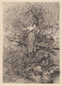 Kalkkunoiden vartija [Gardeuse de dindons]