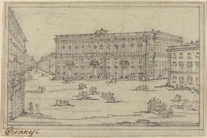 Palazzo della Consultà tekijältä Francesco Piranesi