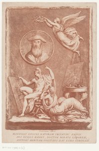 Allegoria taiteilija Francesco Mazzolista, joka tunnetaan nimellä Parmigianino