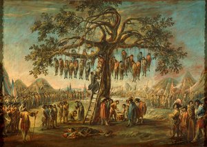 Francesco Simoninin The Wretchedness of War: The Hanged Men