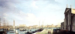 Bacino di San Marco, Dogesin palatsi ja Riva degli Schiavoni (1700-luku)