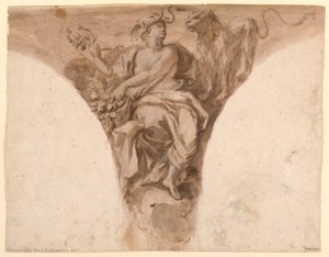 Afrikka, Design for a Pendentive in St. Peter