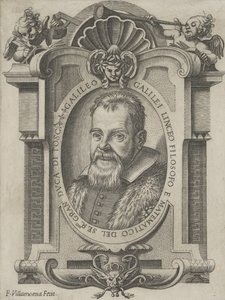 Galileo Galilein muotokuva, 1613. tekijältä Francesco Villamena