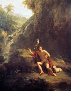 Paisatge amb Sant Joan Baptista finlandès tekijältä Francesco Zuccarelli