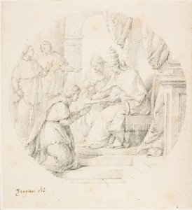 Angelo Maria Querini loi kardinaaliksi Benedictus XIII, 1709-87.