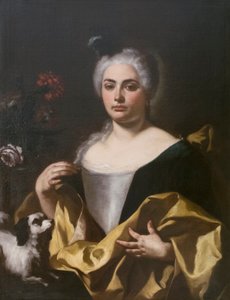 Taiteilijan vaimon muotokuva tekijältä Francesco de Mura