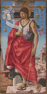 Griffoni-polyptyykki: Pyhä Johannes Kastaja, noin 1472-1473. tekijältä Francesco del Cossa