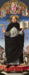 Saint Vincent Ferrer, n. 1473-1475. tekijältä Francesco del Cossa