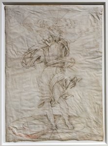 Atlas, n.1472-74 (kynä pergamentille). tekijältä Francesco di Giorgio Martini