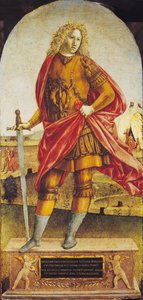Publius Scipio Africanus (n. 235-183 eKr.) (öljy levylle)