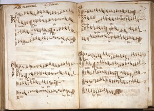 Karnevaalimessu Franchini (Franchino) Gaffurio (Franchinus Gaffurius) (1451-1522) "Liber Capellassa". Osa III tekijältä Franchini Gaffurio