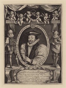 John Williams, Lincolnin piispa, myöhemmin Yorkin arkkipiispa, c1621 (kaiverrus) tekijältä Francis (after) Delaram