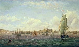 Näkymä Singaporeen tekijältä Francis A. Moreland