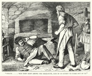 Charles Dickensin kuvitus suurille odotuksille (kaiverrus)