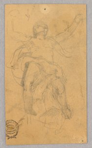 Figuuritutkimus seinämaalaukselle tekijältä Francis Augustus Lathrop