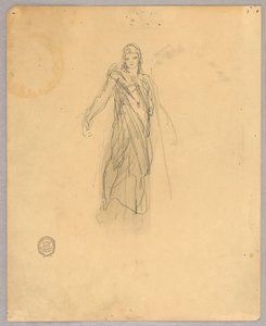 Piirros Keskihahmosta Ascensionissa tekijältä Francis Augustus Lathrop