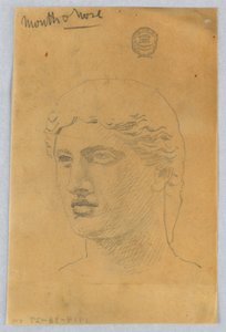 Luonnos nuorten päästä tekijältä Francis Augustus Lathrop