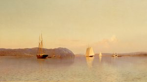Myöhäinen iltapäivä, Haverstraw Bay