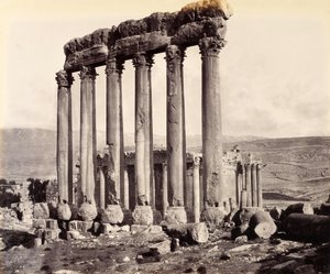 Auringon temppelin ja Jupiterin temppelin rauniot, Baalbek