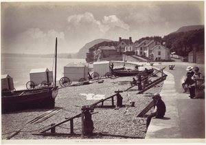 Sidmouth, esplanadin länsipää tekijältä Francis Bedford